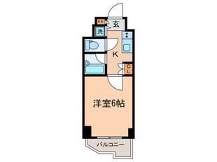 ルーブル西早稲田弐番館の物件間取画像